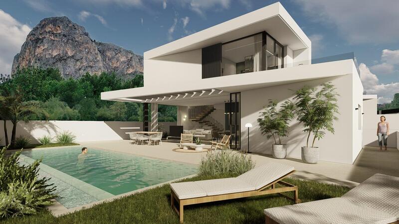 Villa til salgs i Polop, Alicante