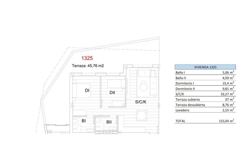 2 bedroom Apartment for sale