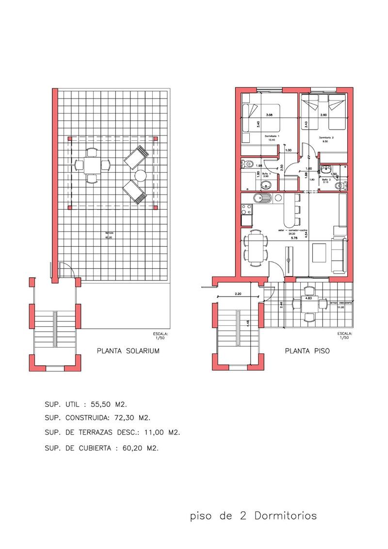 2 Schlafzimmer Villa zu verkaufen