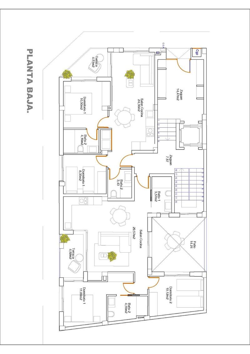 2 slaapkamer Appartement Te koop