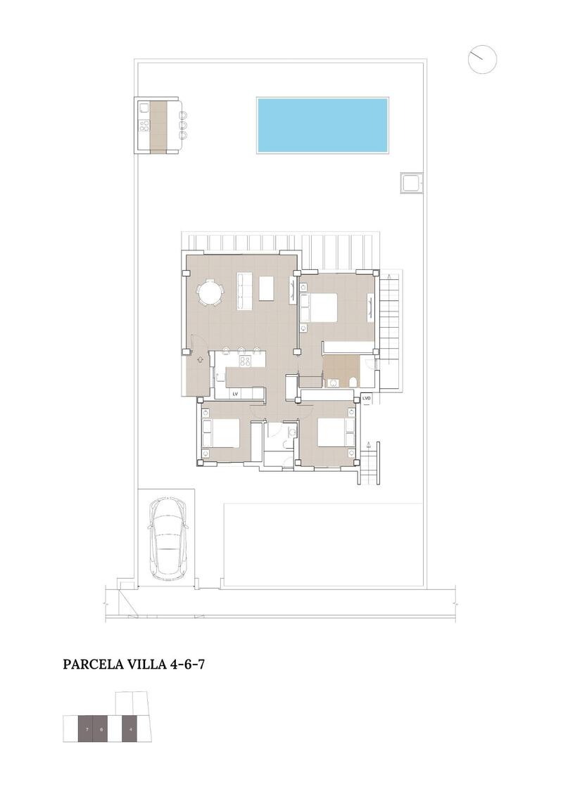 3 Schlafzimmer Villa zu verkaufen