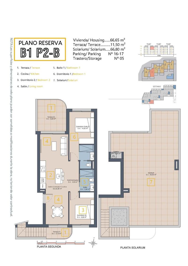 2 Cuarto Apartamento en venta