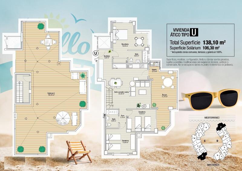 3 bedroom Apartment for sale