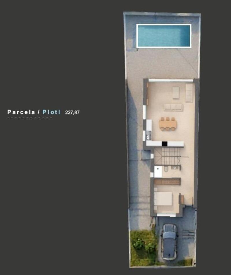 3 Cuarto Villa en venta