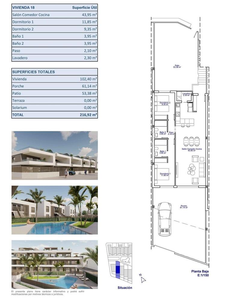 2 bedroom Villa for sale