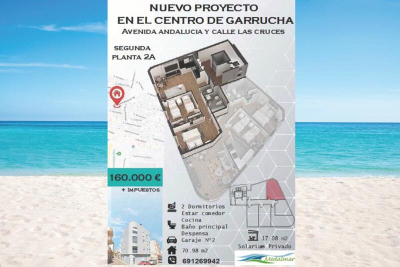 Leilighet til salgs i Garrucha, Almería