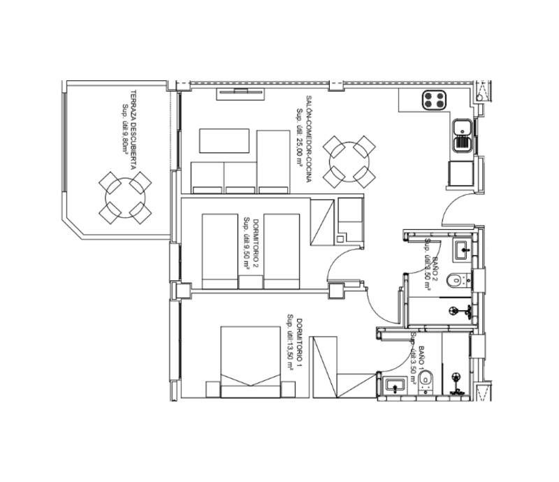 2 спальная комната квартира продается