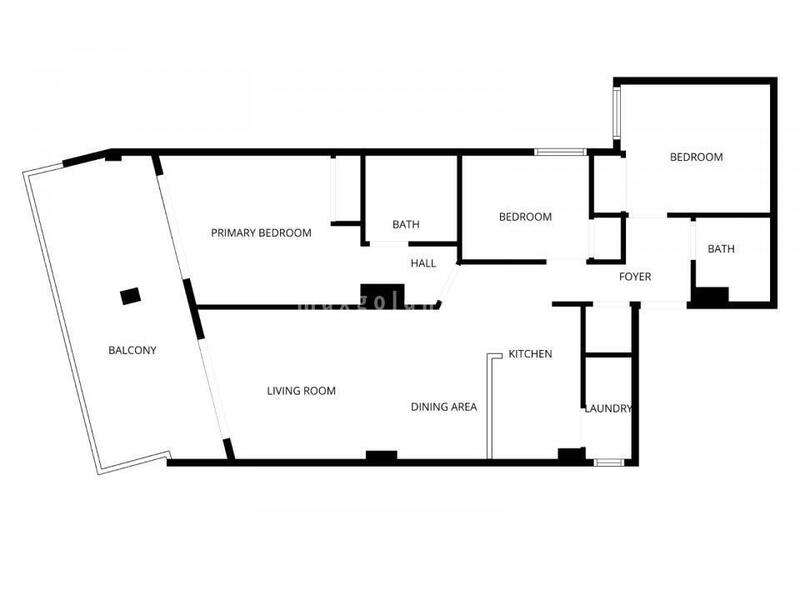 3 Schlafzimmer Appartement zu verkaufen