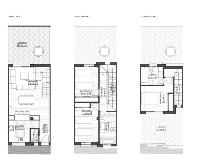 3 soveværelse Duplex til salg