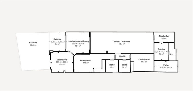 3 chambre Appartement à vendre