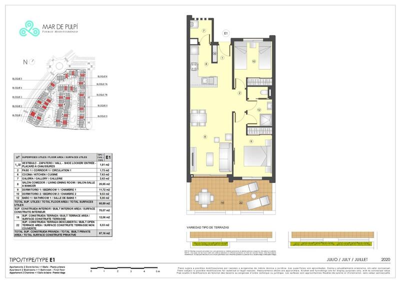 2 chambre Appartement à vendre