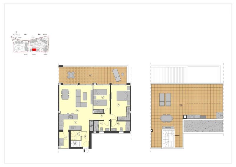 2 chambre Appartement à vendre