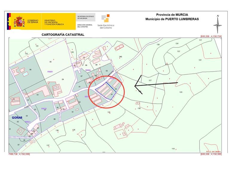 Land for sale in Goñar, Almería