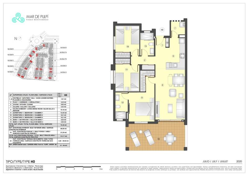 3 chambre Appartement à vendre