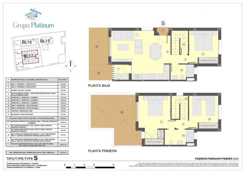 3 Schlafzimmer Stadthaus zu verkaufen