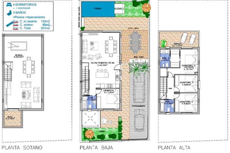 4 Cuarto Villa en venta