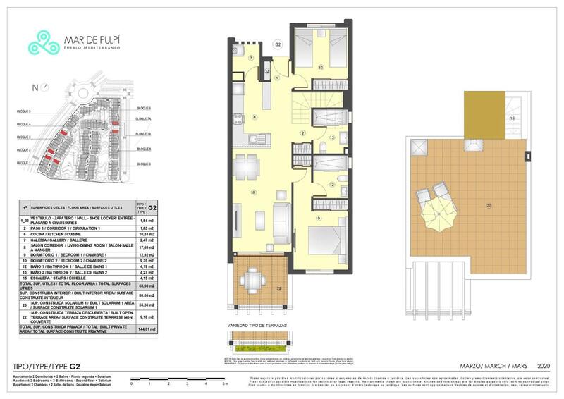 2 Cuarto Apartamento en venta