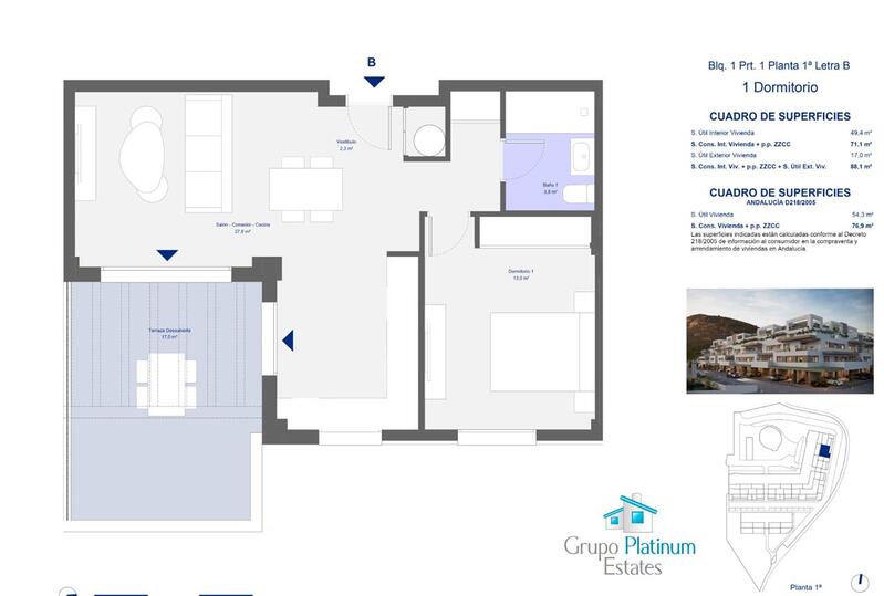 1 soverom Leilighet til salgs