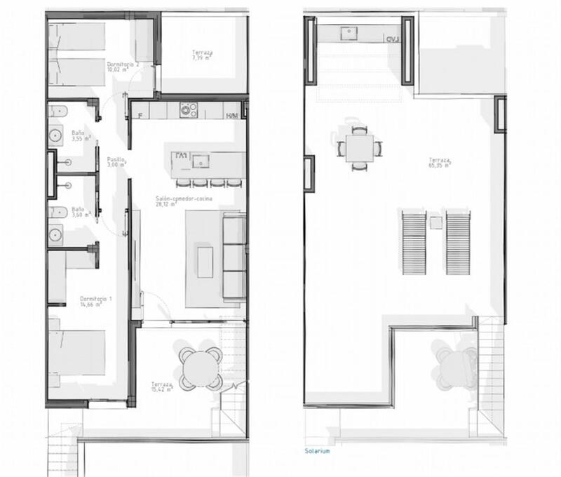 2 chambre Appartement à vendre