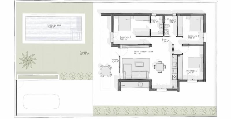 3 slaapkamer Villa Te koop
