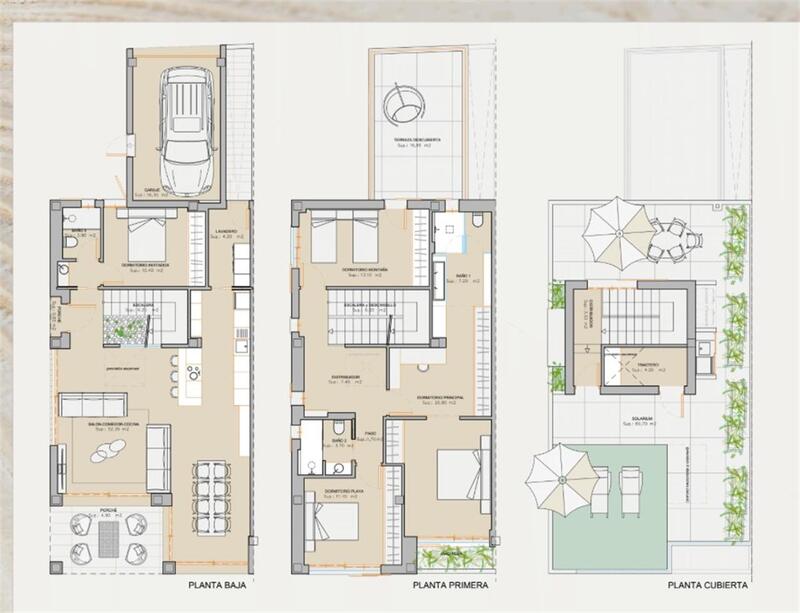 4 Schlafzimmer Stadthaus zu verkaufen