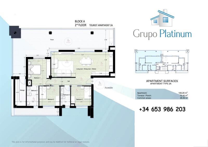 3 Cuarto Apartamento en venta