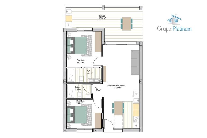 2 soverom Leilighet til salgs