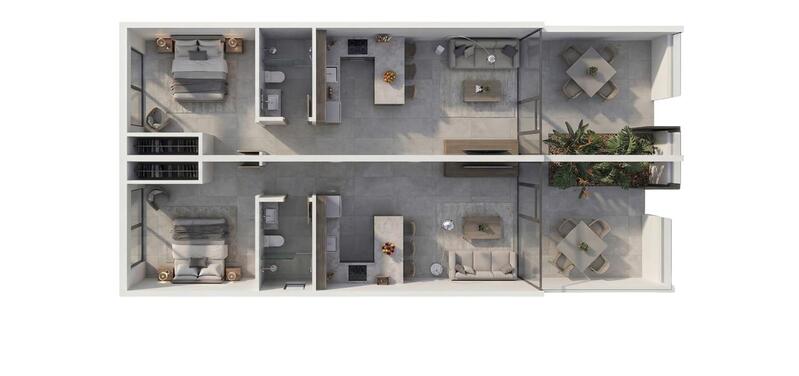 1 Cuarto Apartamento en venta