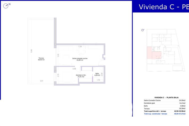 1 bedroom Apartment for sale
