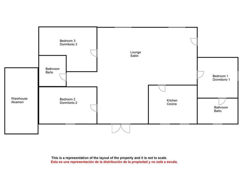 3 Cuarto Casa de Campo en venta