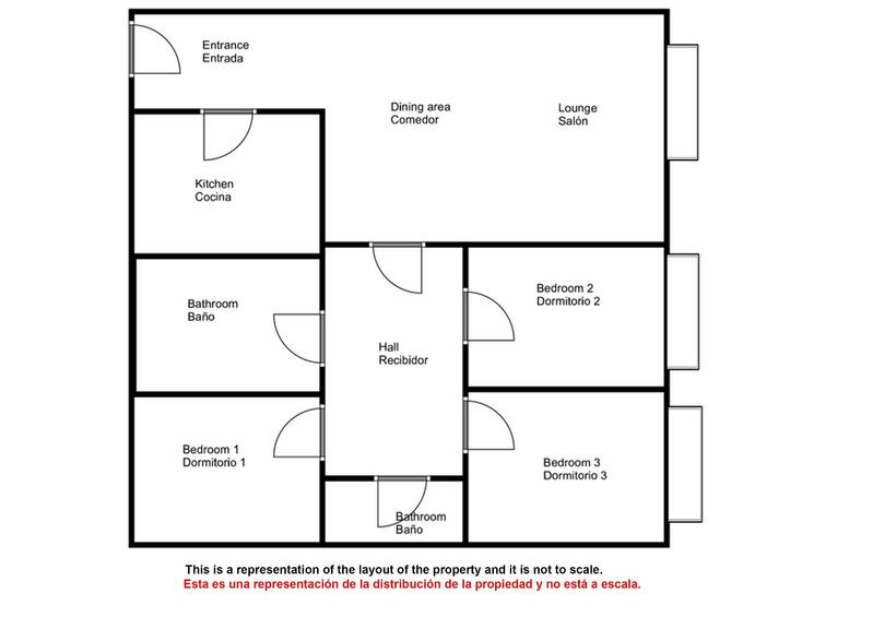 3 Schlafzimmer Appartement zu verkaufen
