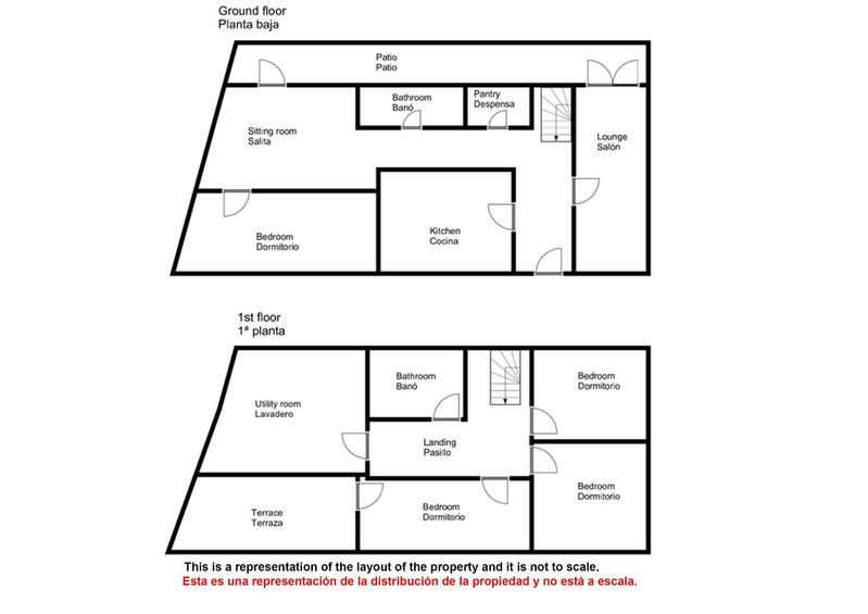 4 Schlafzimmer Stadthaus zu verkaufen