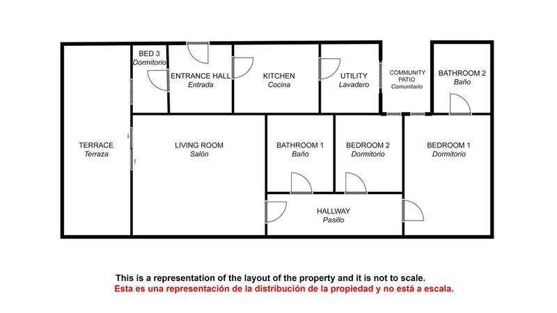 3 Cuarto Apartamento en venta