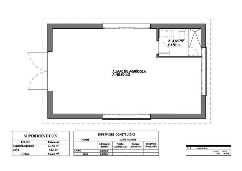 2 Cuarto Casa de Campo en venta