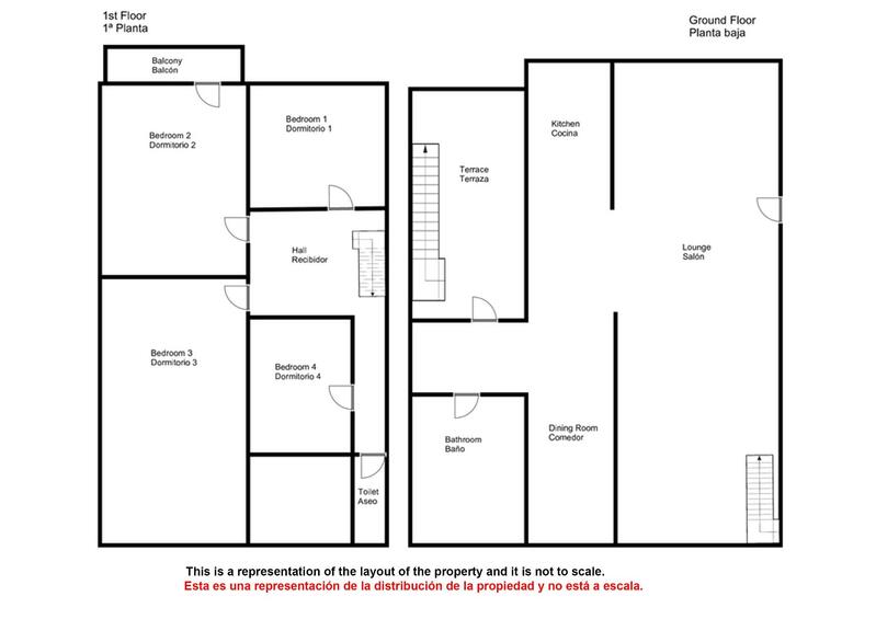 4 Schlafzimmer Stadthaus zu verkaufen