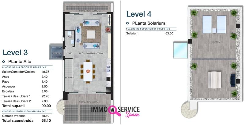 3 Schlafzimmer Stadthaus zu verkaufen