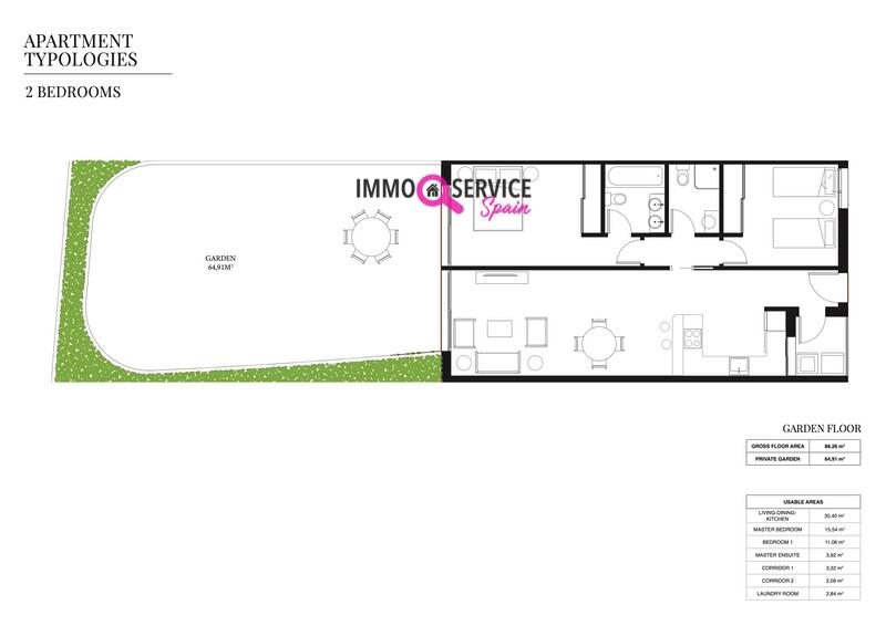 3 Cuarto Apartamento en venta