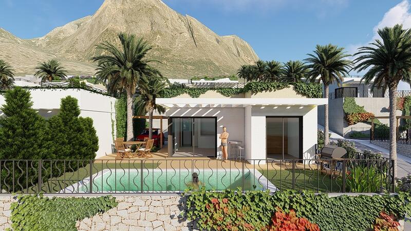 Villa en venta en Polop, Alicante