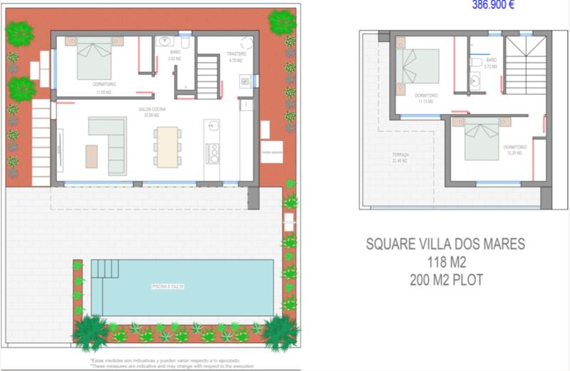 3 Cuarto Villa en venta