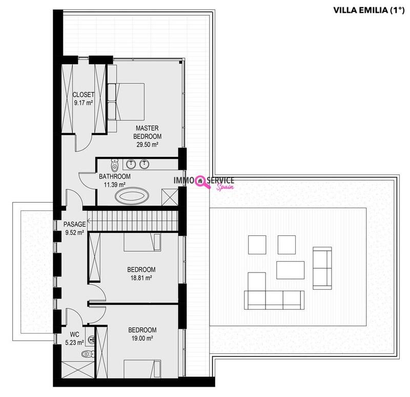 3 slaapkamer Villa Te koop