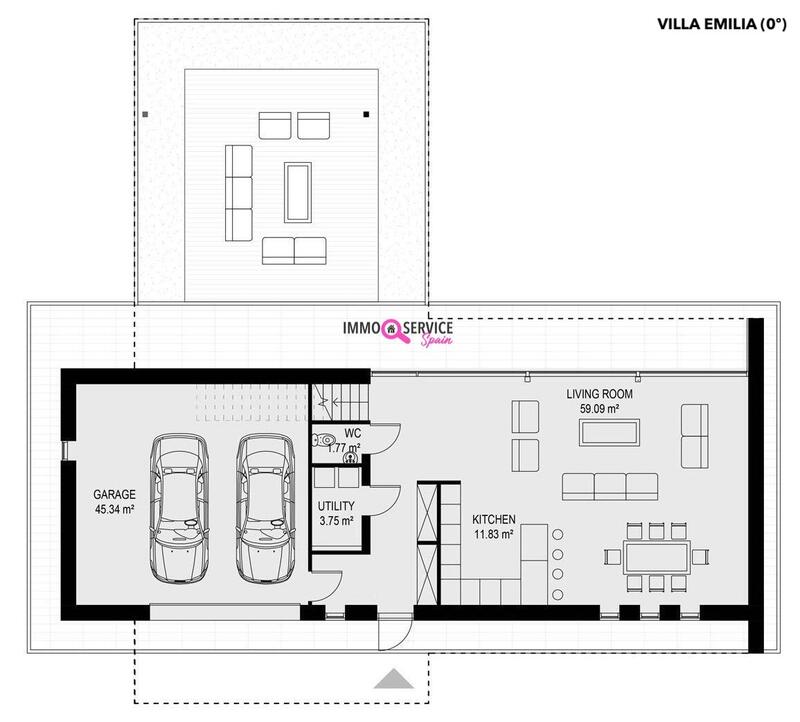 3 Schlafzimmer Villa zu verkaufen