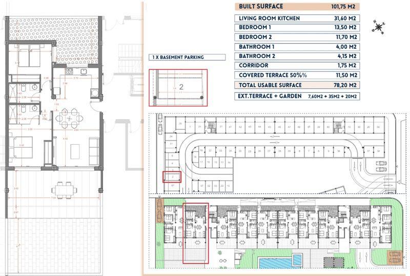 2 Cuarto Apartamento en venta