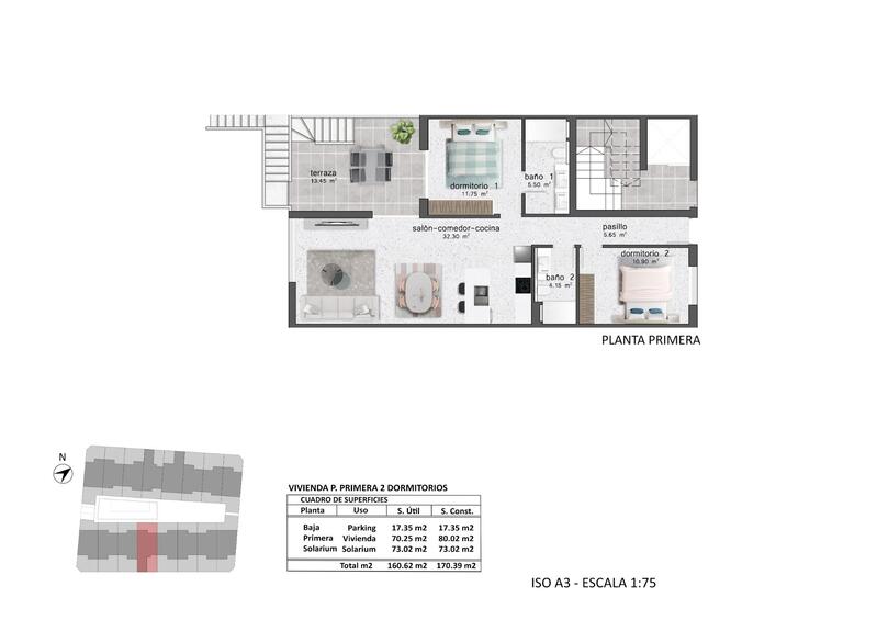 2 chambre Appartement à vendre