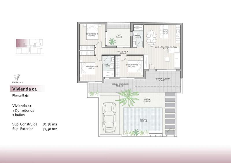 3 bedroom Apartment for sale
