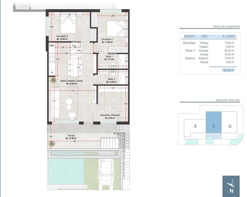 3 bedroom Apartment for sale