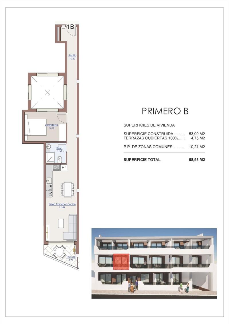 1 bedroom Apartment for sale