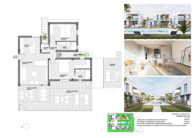 2 bedroom Apartment for sale