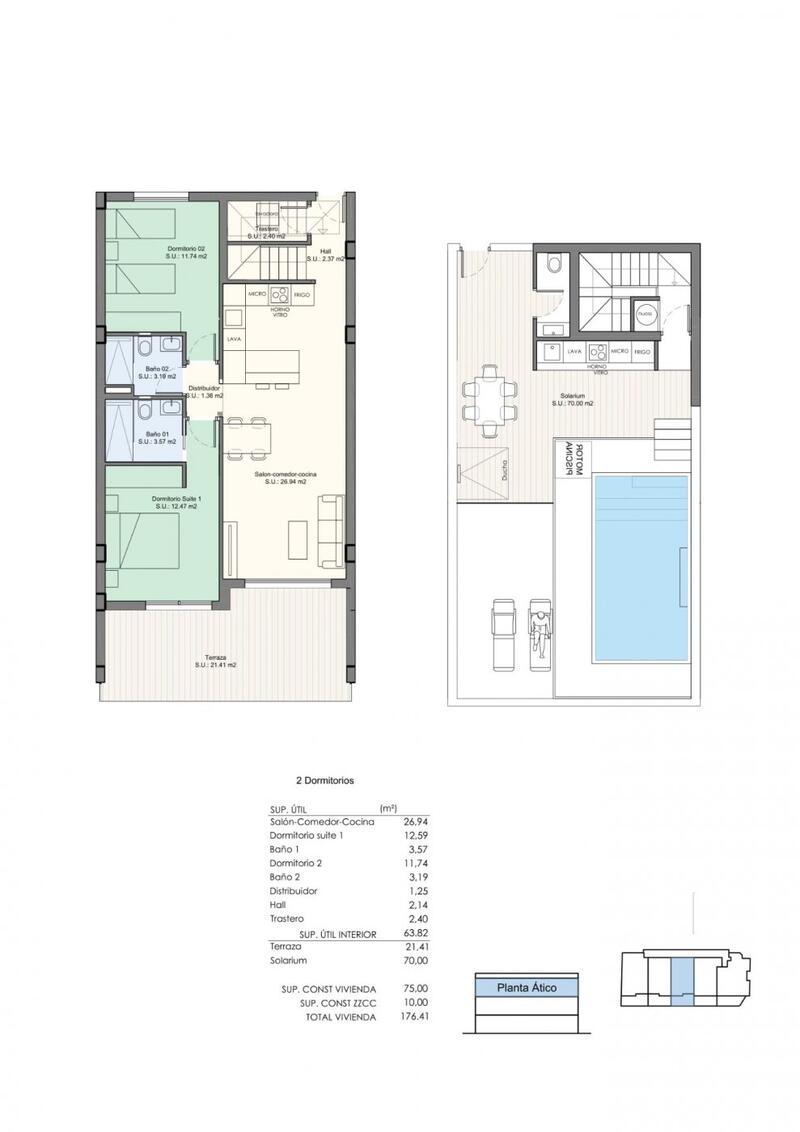2 bedroom Apartment for sale