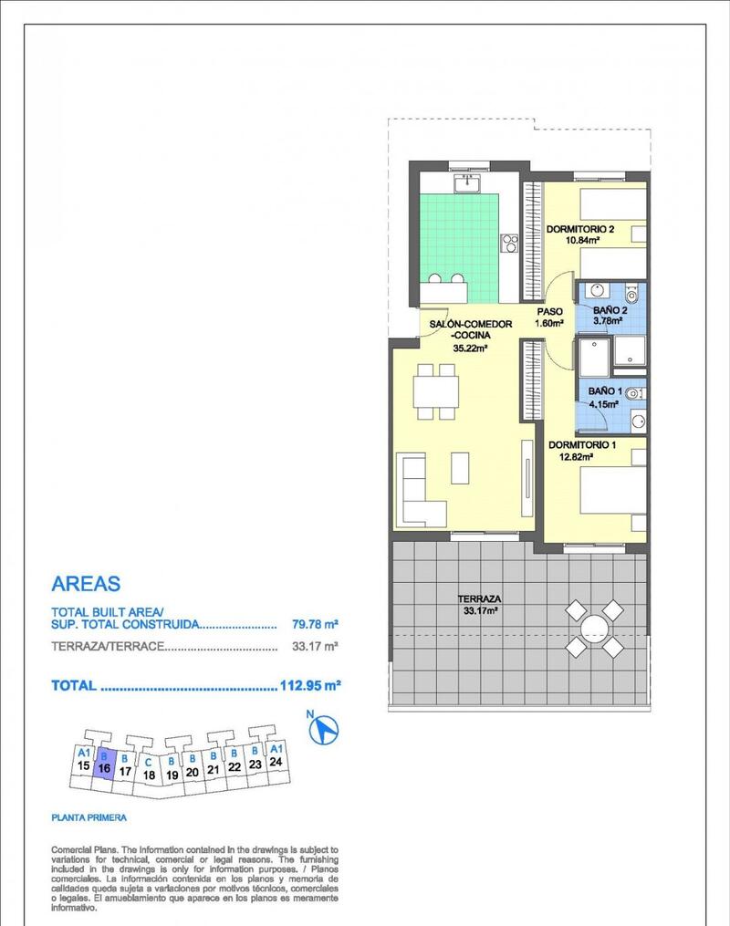 2 bedroom Apartment for sale