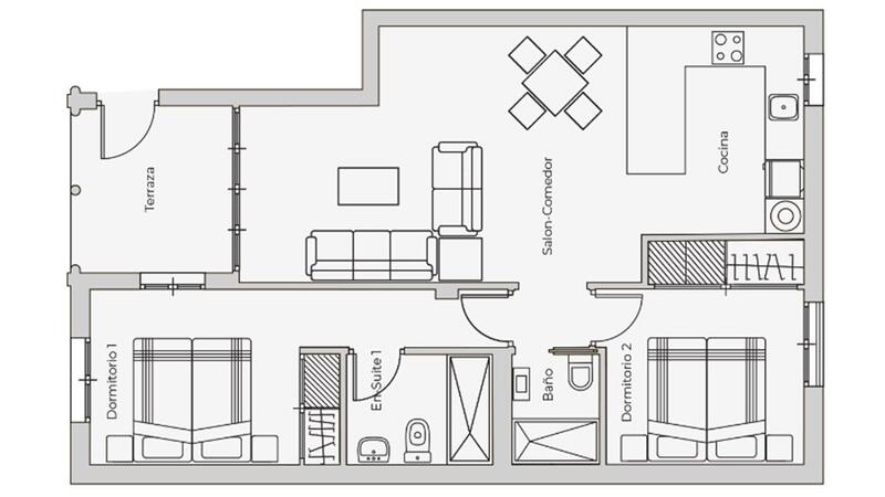 2 bedroom Apartment for sale